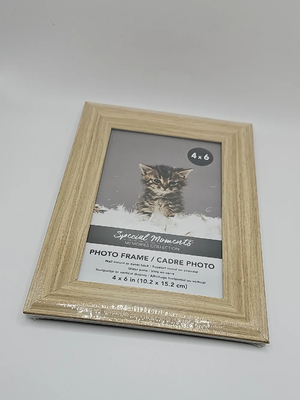Special Moments Natural Light Wood 4x6 Photo Frame New
